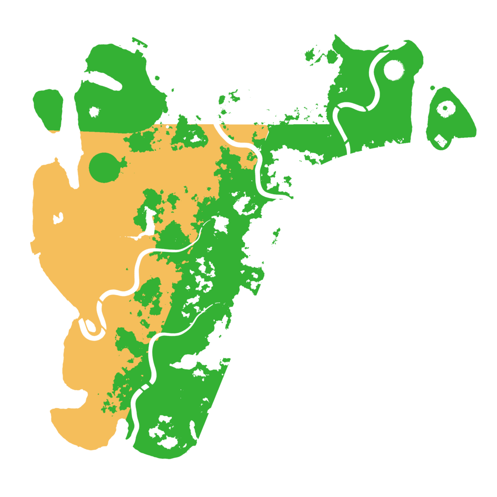 Biome Rust Map: Procedural Map, Size: 4350, Seed: 6082026