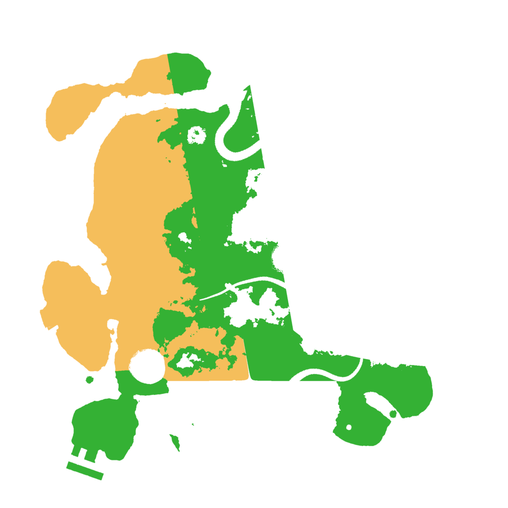 Biome Rust Map: Procedural Map, Size: 2750, Seed: 1250