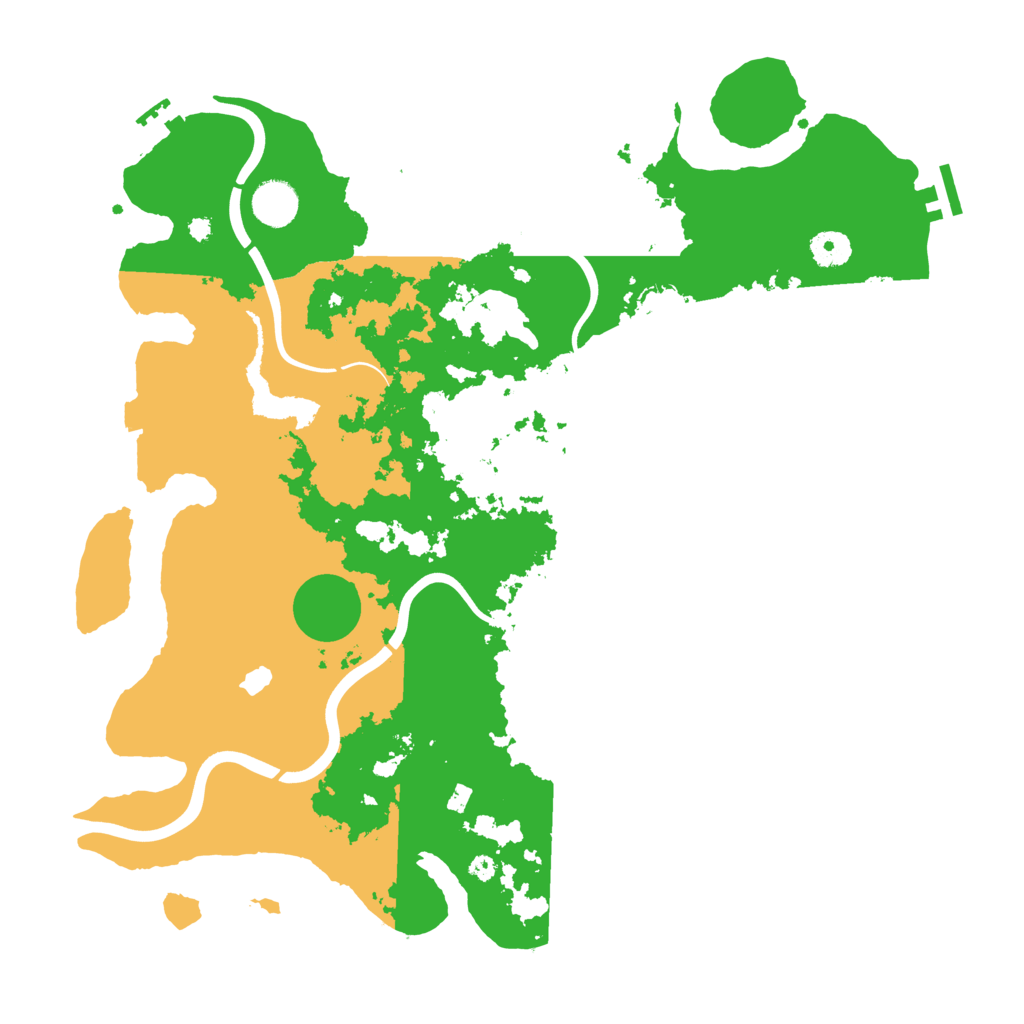Biome Rust Map: Procedural Map, Size: 4000, Seed: 1861988935