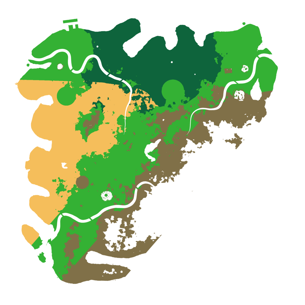 Biome Rust Map: Procedural Map, Size: 4250, Seed: 314119263