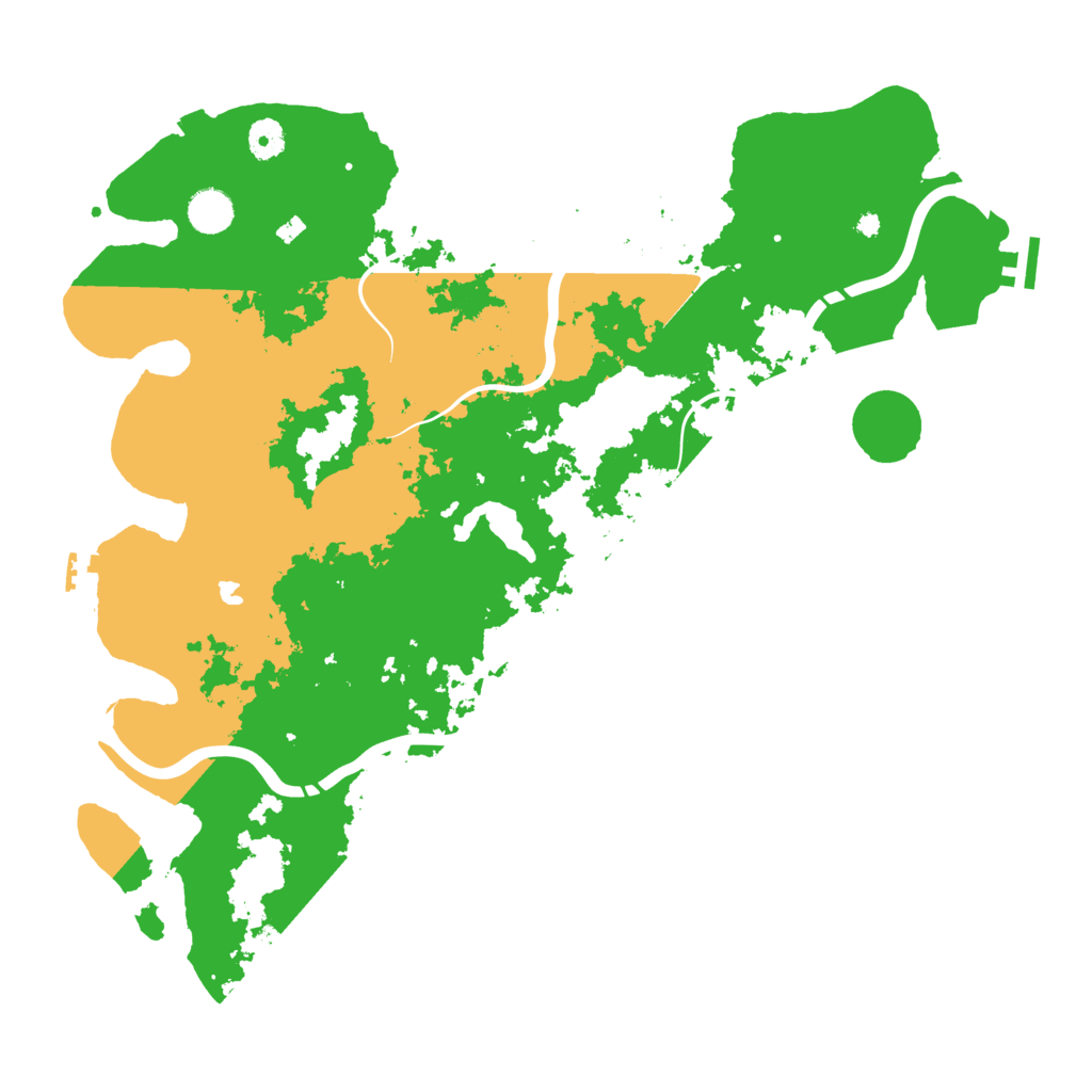 Biome Rust Map: Procedural Map, Size: 4250, Seed: 314119263