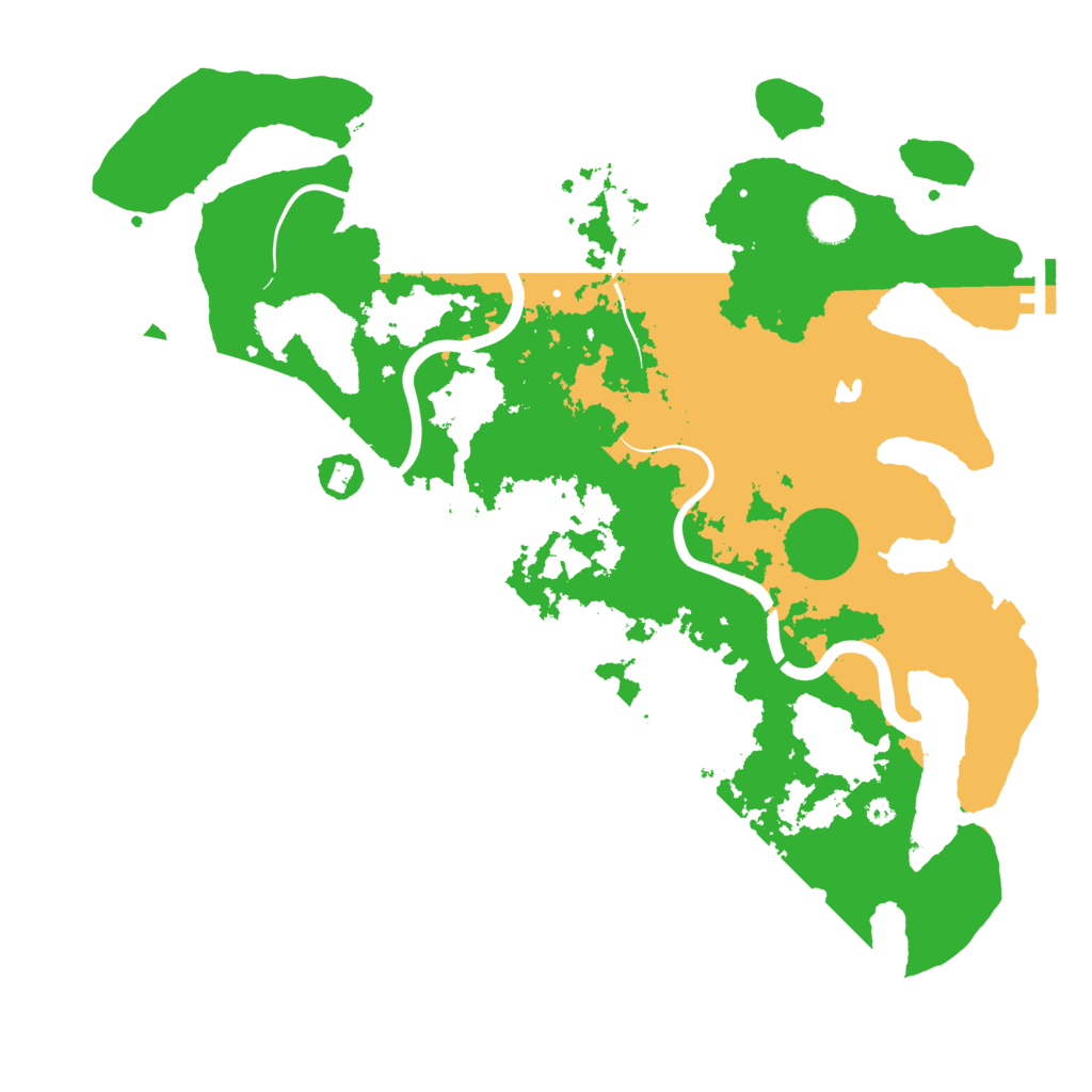 Biome Rust Map: Procedural Map, Size: 4000, Seed: 1345059437