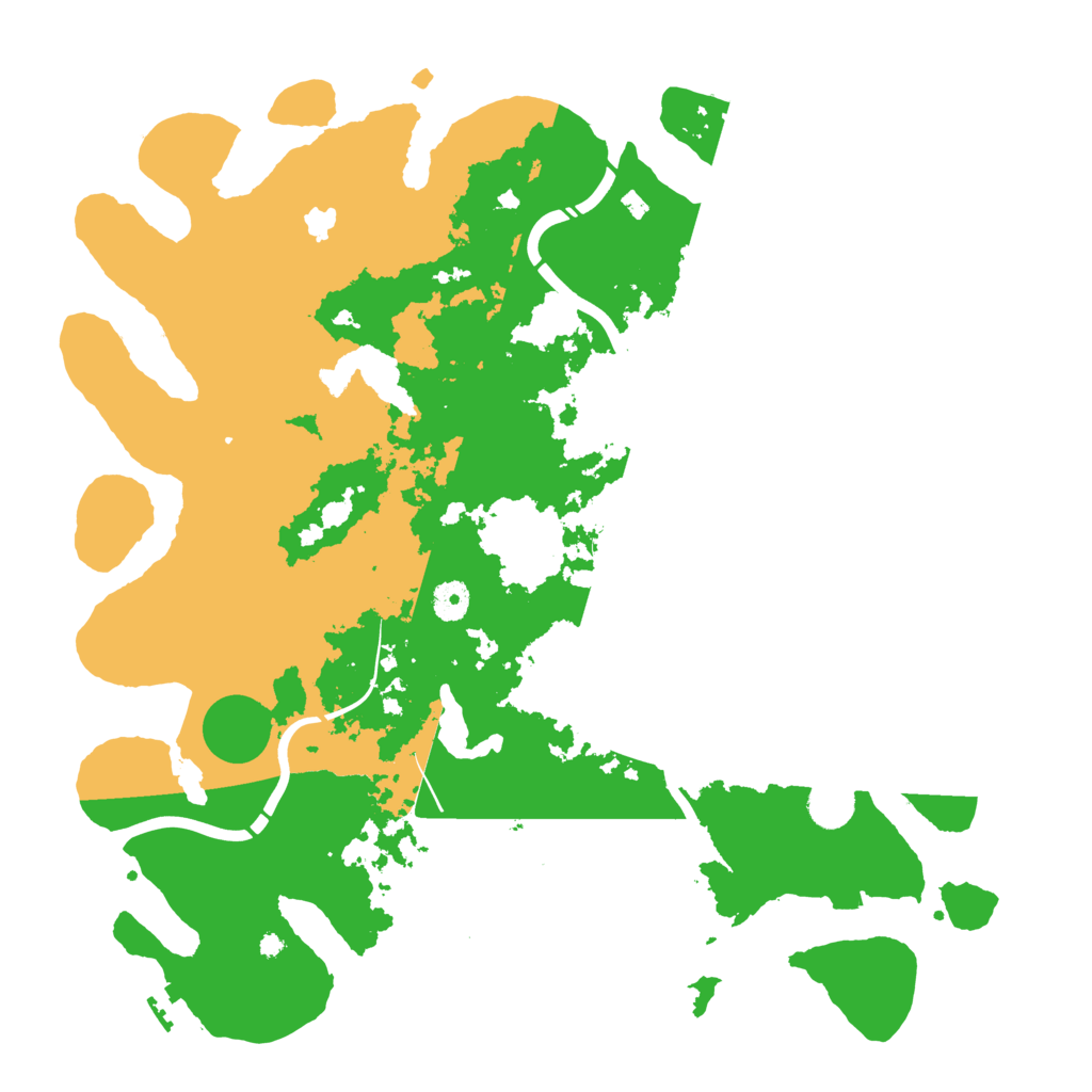 Biome Rust Map: Procedural Map, Size: 4250, Seed: 20260806