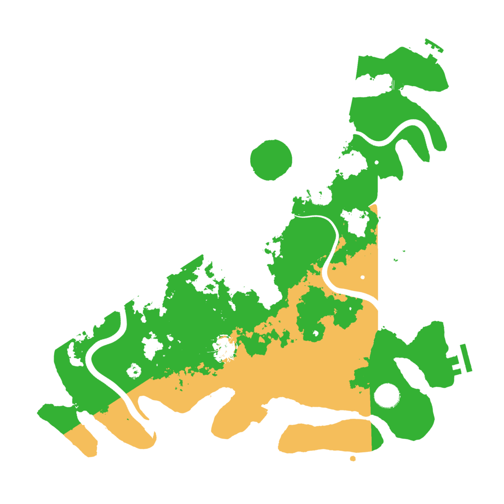 Biome Rust Map: Procedural Map, Size: 3600, Seed: 1530983759