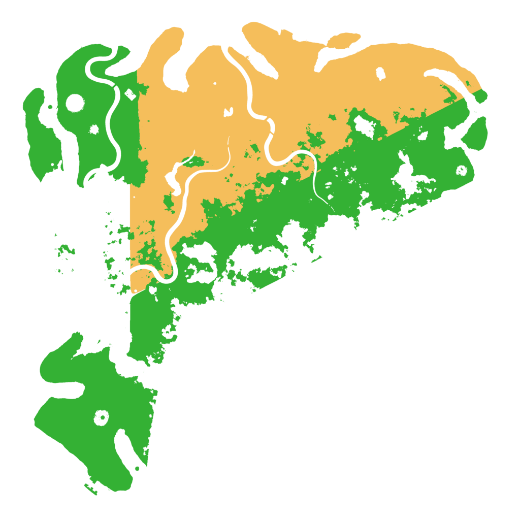 Biome Rust Map: Procedural Map, Size: 5000, Seed: 1941561229