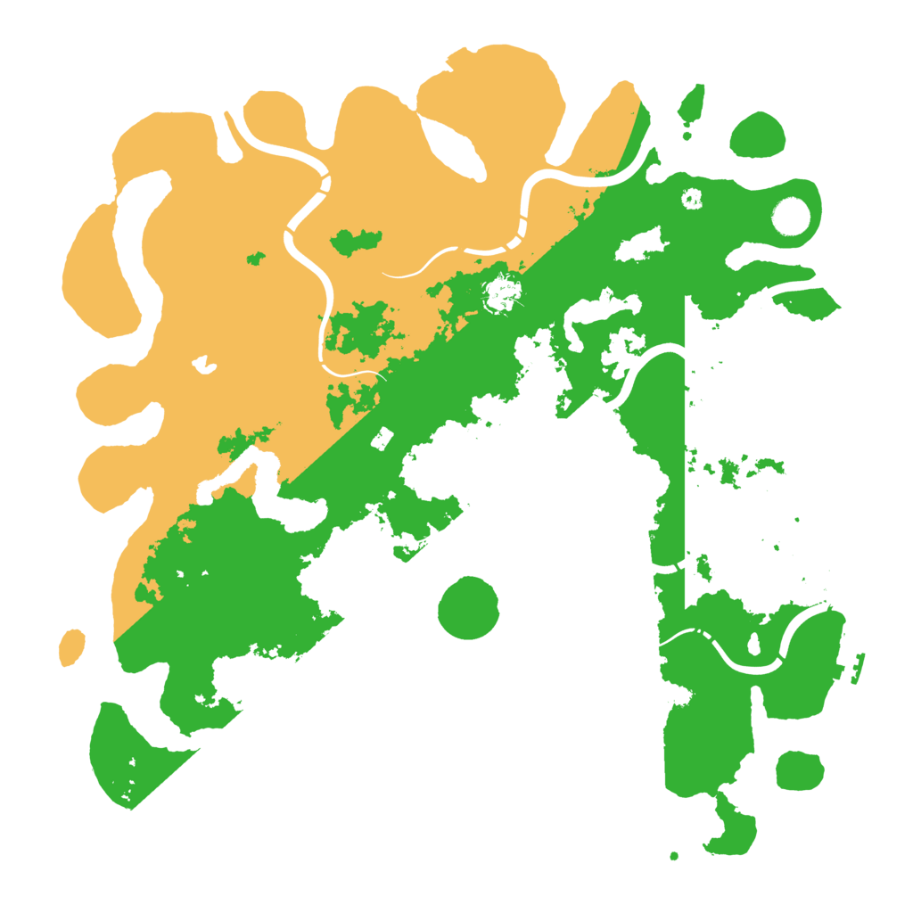 Biome Rust Map: Procedural Map, Size: 4300, Seed: 21546740