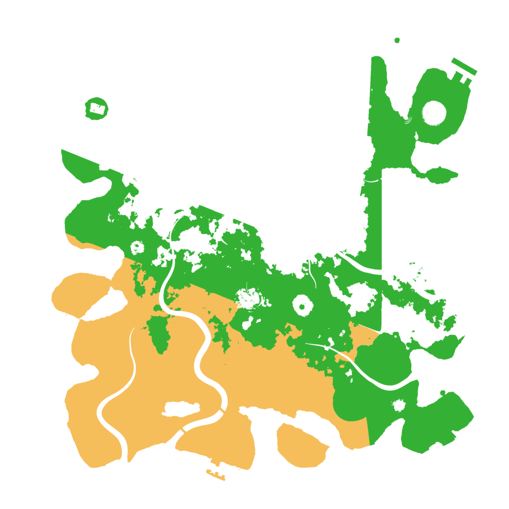 Biome Rust Map: Procedural Map, Size: 3750, Seed: 499861028