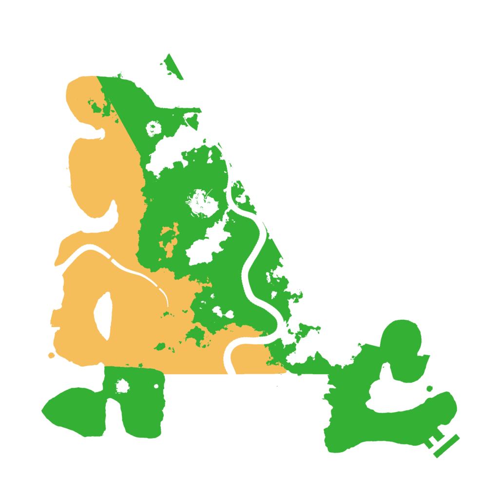 Biome Rust Map: Procedural Map, Size: 3300, Seed: 144074319