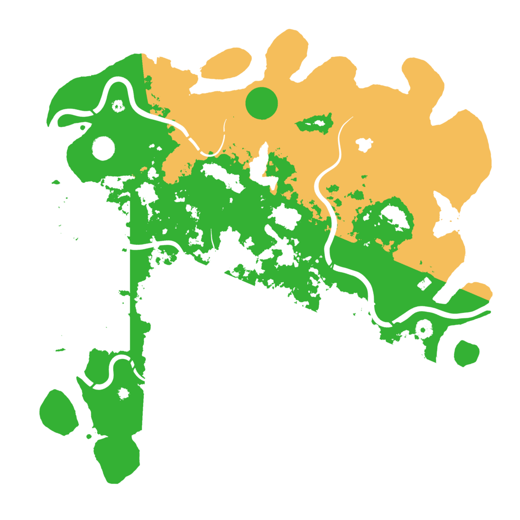 Biome Rust Map: Procedural Map, Size: 4250, Seed: 1070150021