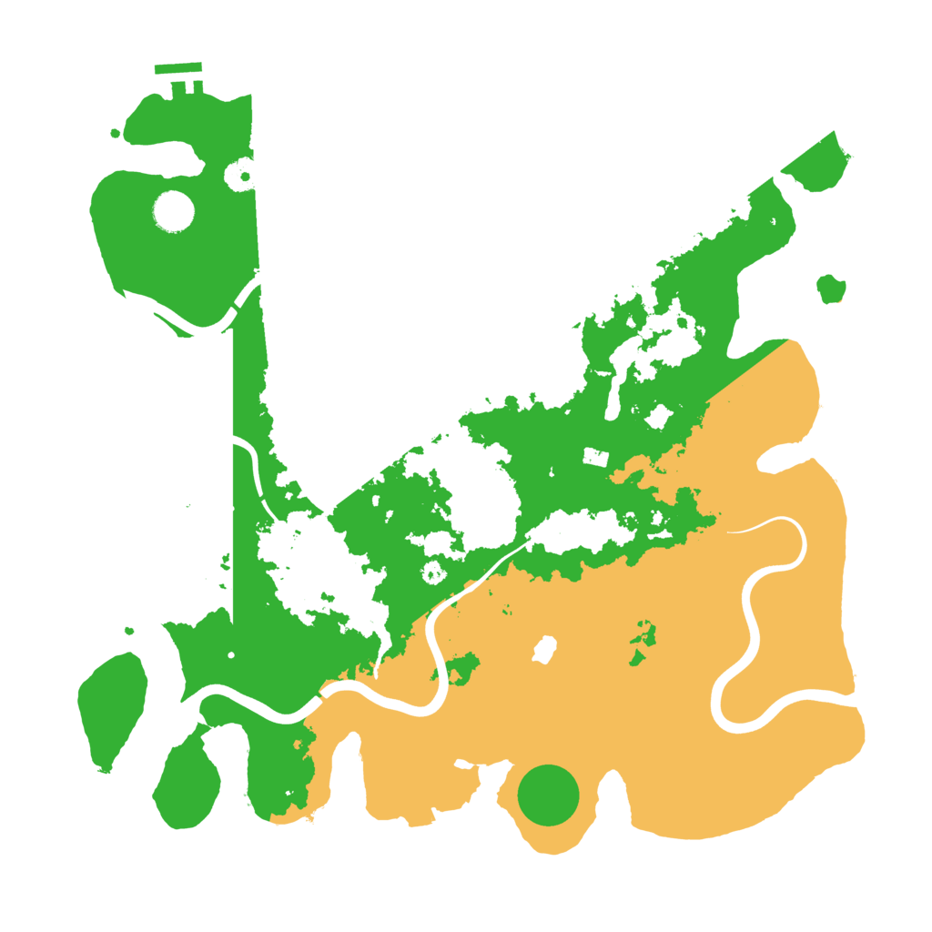 Biome Rust Map: Procedural Map, Size: 4000, Seed: 1109983704