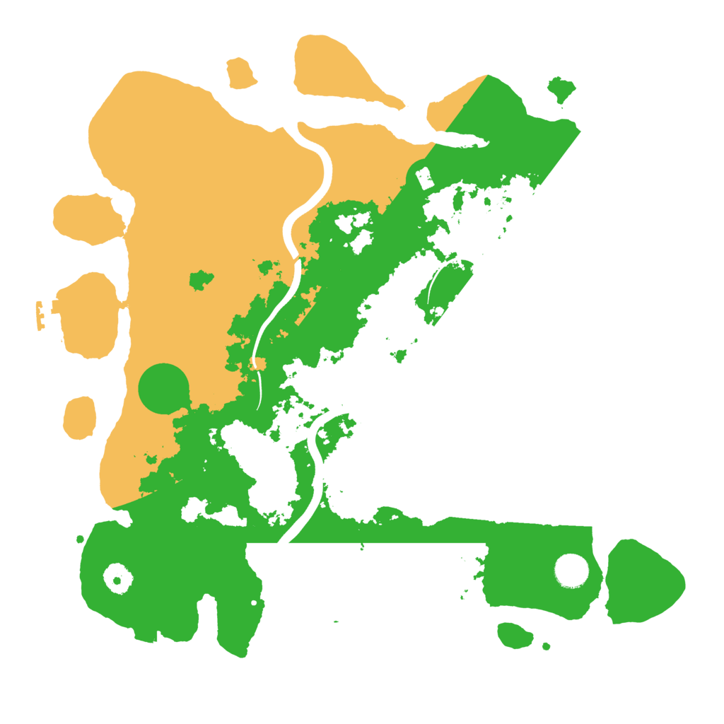 Biome Rust Map: Procedural Map, Size: 3750, Seed: 373049567