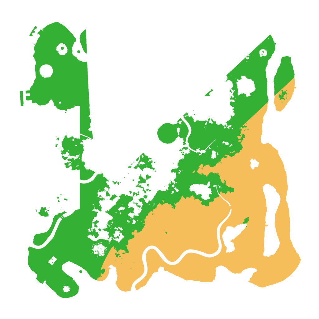 Biome Rust Map: Procedural Map, Size: 4250, Seed: 371784043