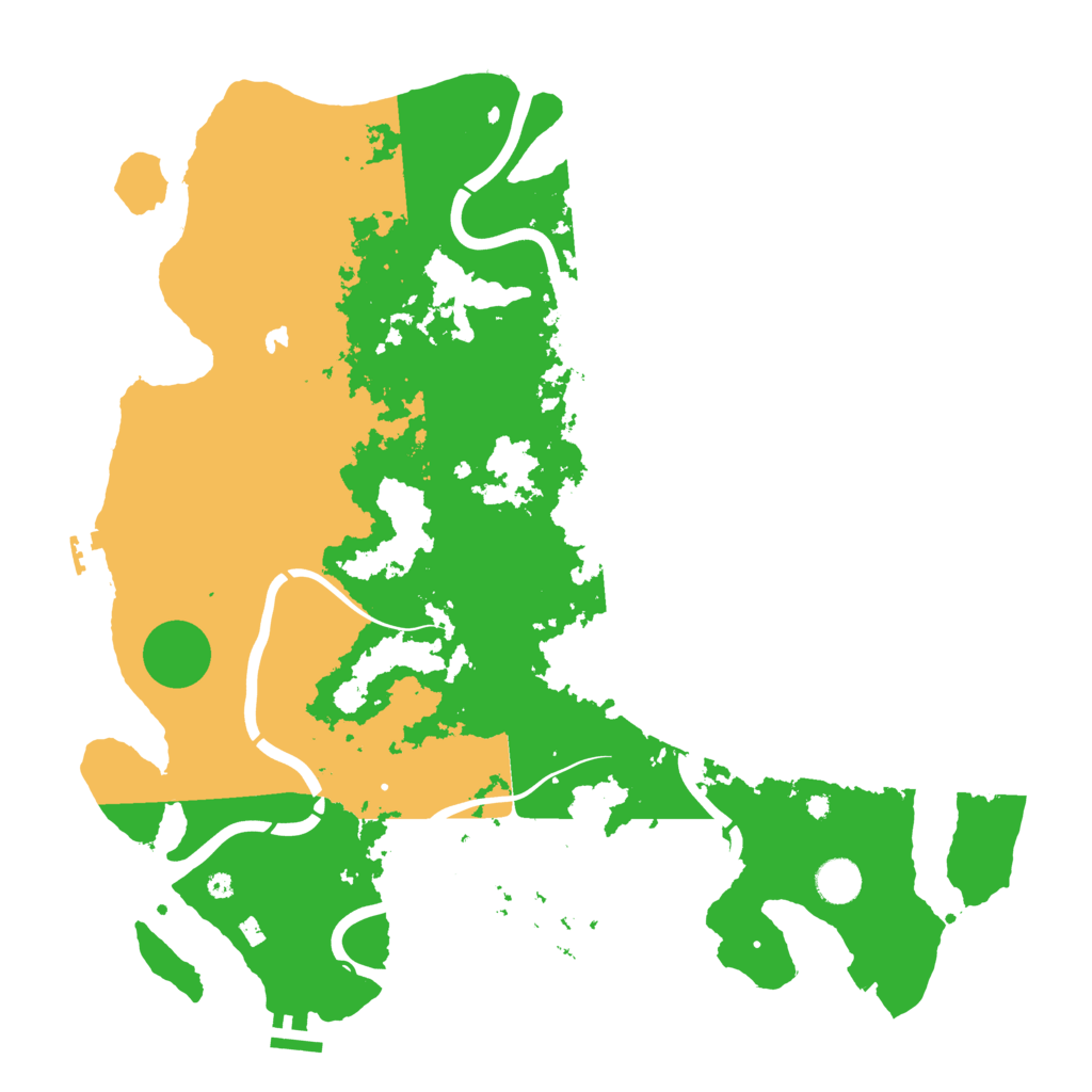 Biome Rust Map: Procedural Map, Size: 4250, Seed: 3462342