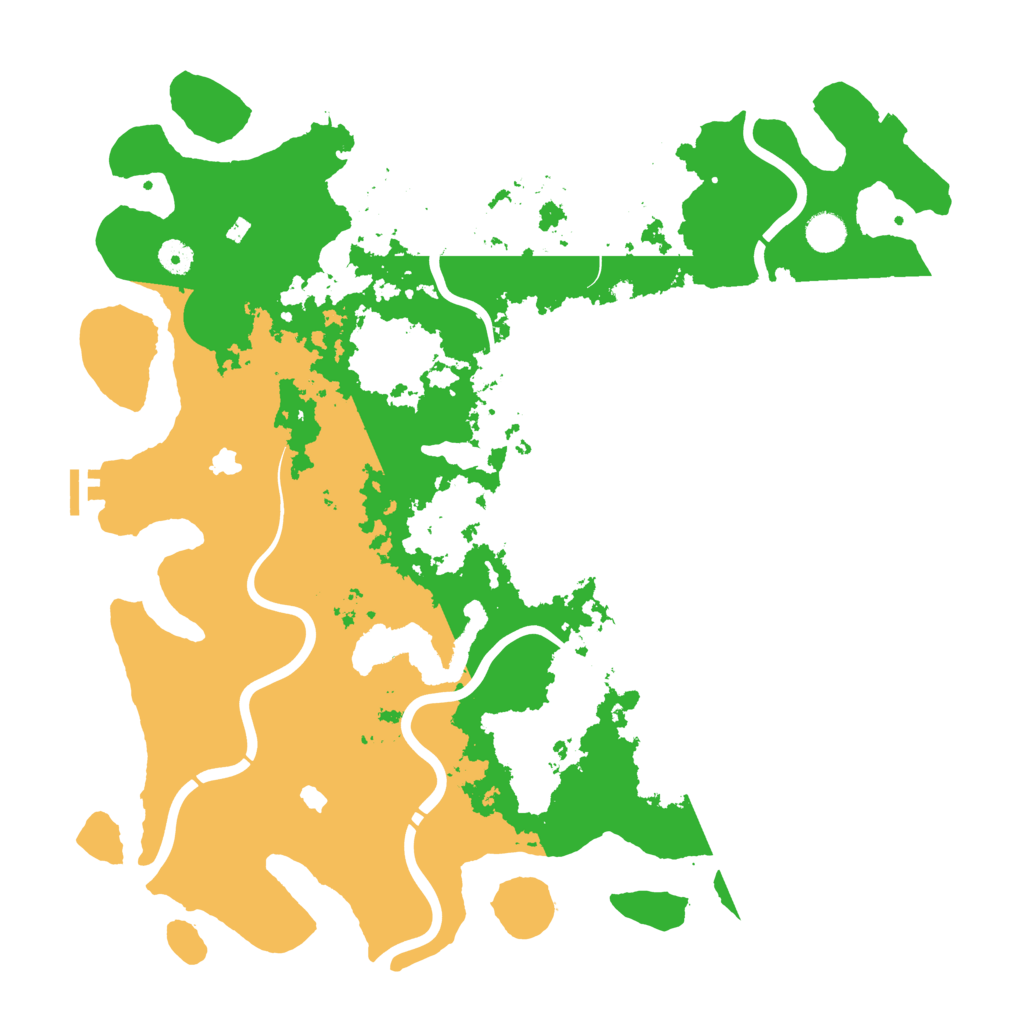 Biome Rust Map: Procedural Map, Size: 4500, Seed: 408082842