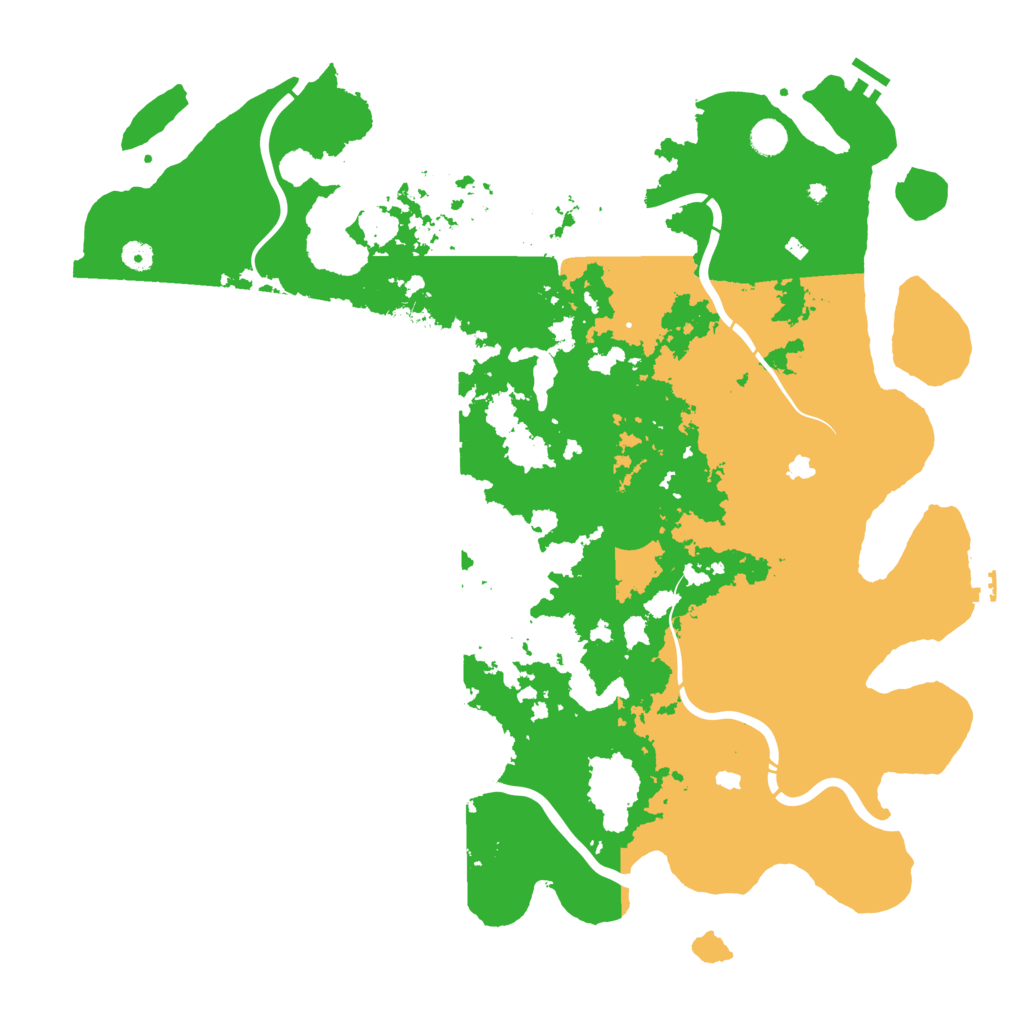 Biome Rust Map: Procedural Map, Size: 5000, Seed: 917491333
