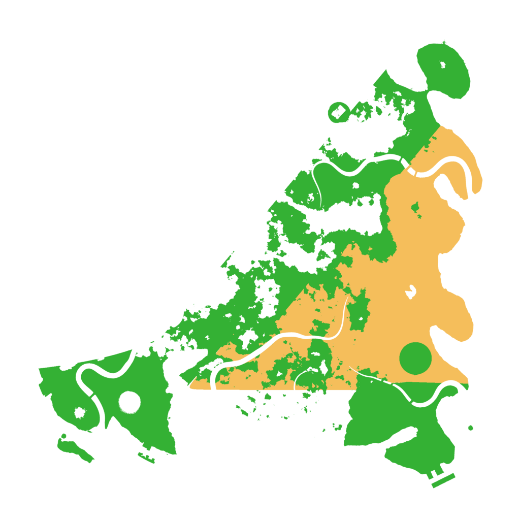 Biome Rust Map: Procedural Map, Size: 4250, Seed: 1630517357