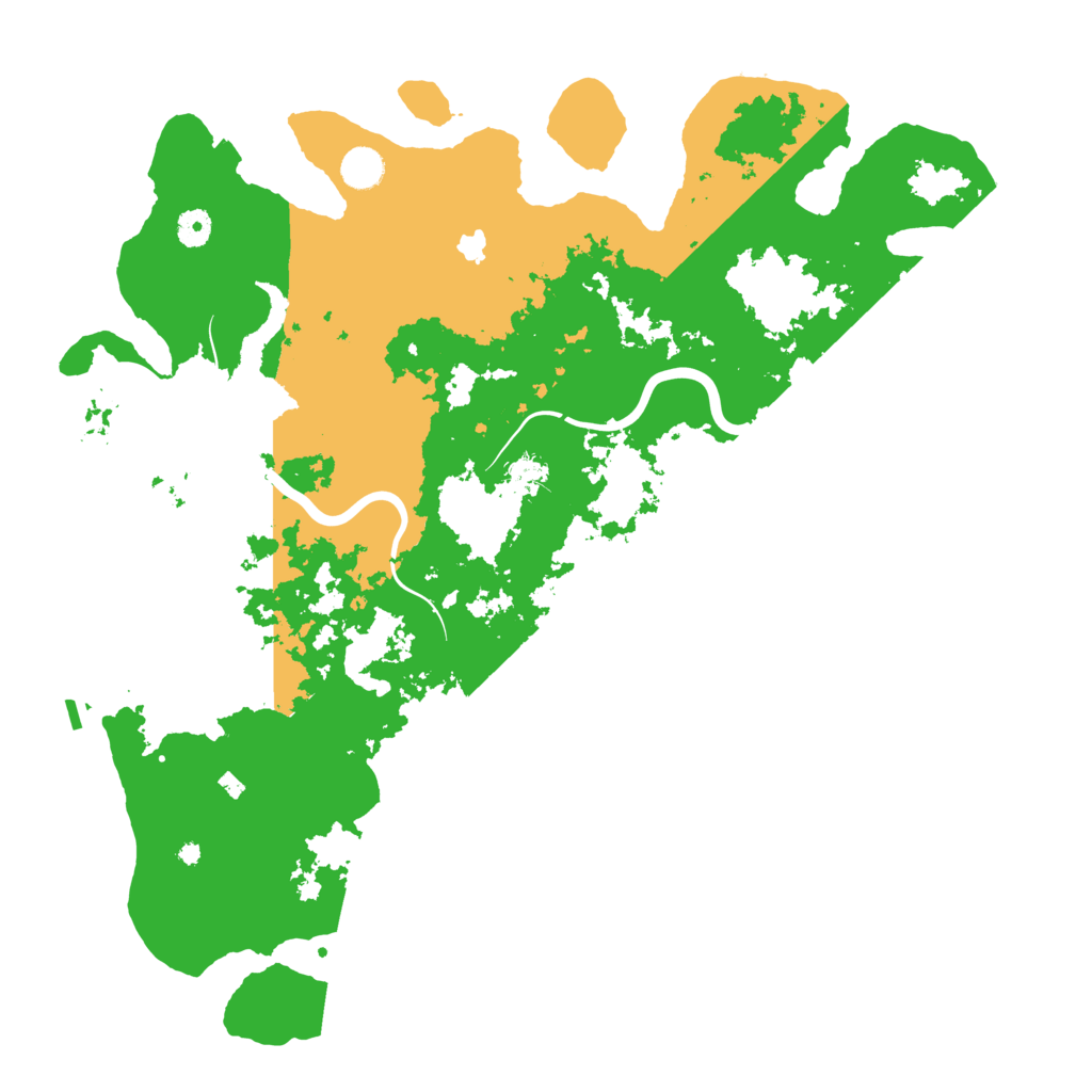 Biome Rust Map: Procedural Map, Size: 4500, Seed: 431234055