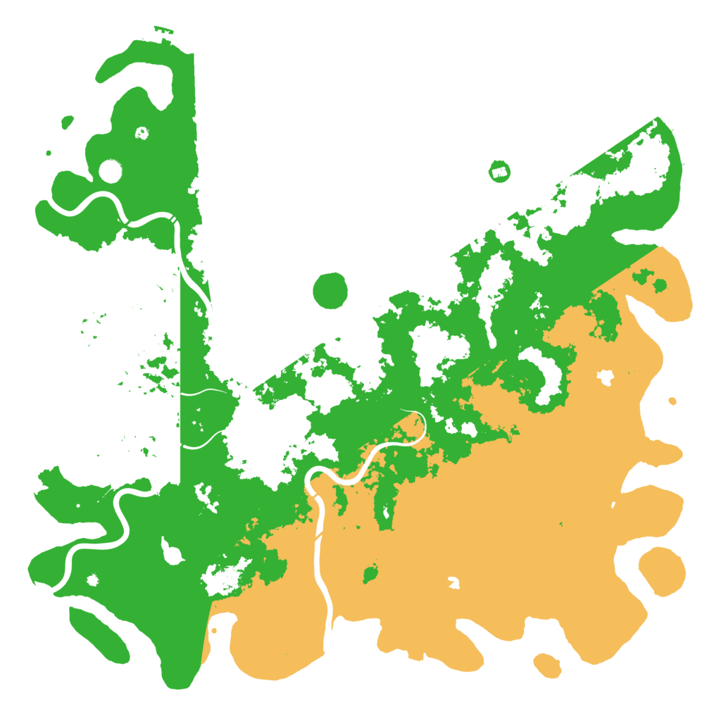 Biome Rust Map: Procedural Map, Size: 5500, Seed: 860436824