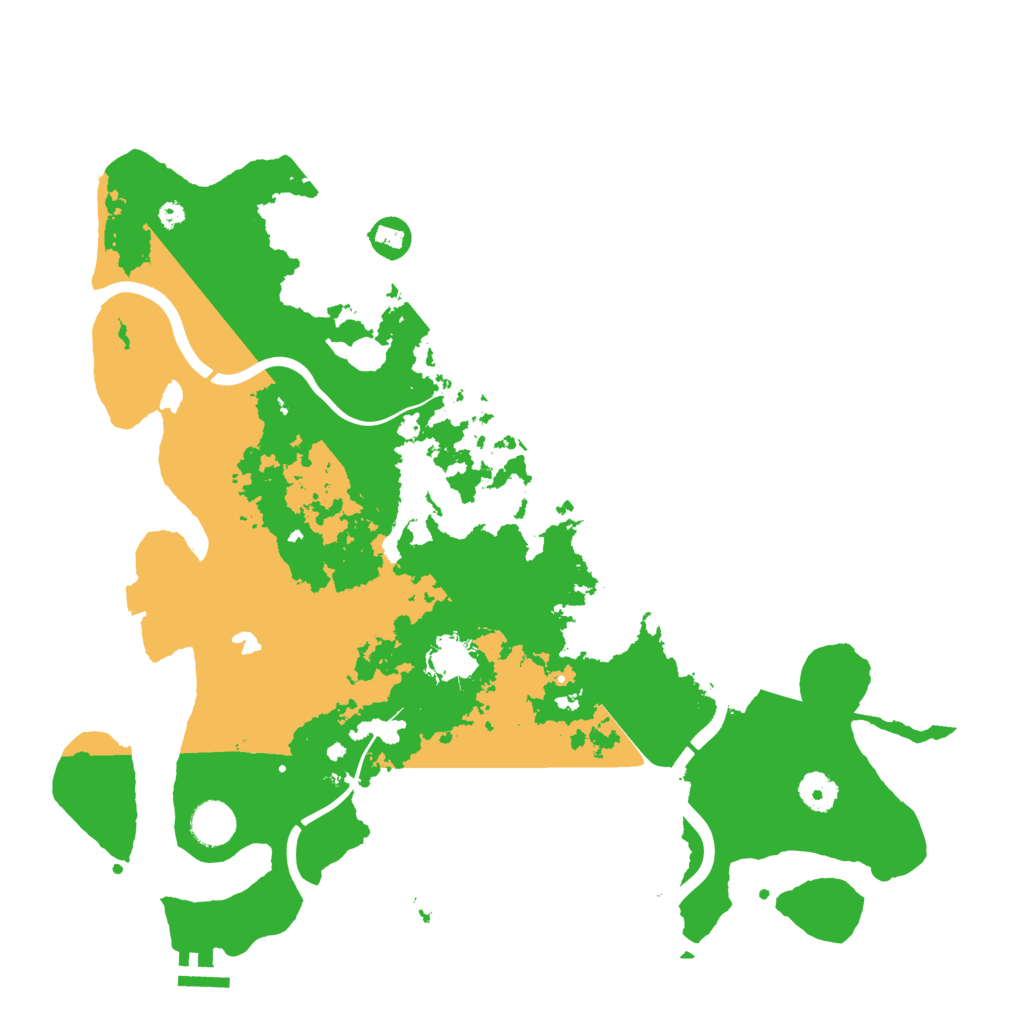 Biome Rust Map: Procedural Map, Size: 4000, Seed: 1599985516