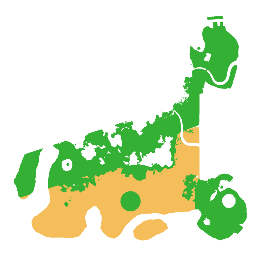 Biome Rust Map: Procedural Map, Size: 3500, Seed: 1498206356