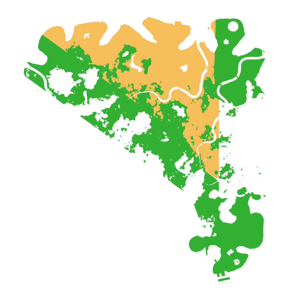 Biome Rust Map: Procedural Map, Size: 5000, Seed: 56043874