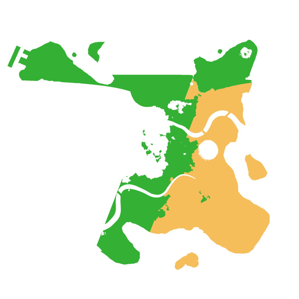Biome Rust Map: Procedural Map, Size: 2700, Seed: 1786104085