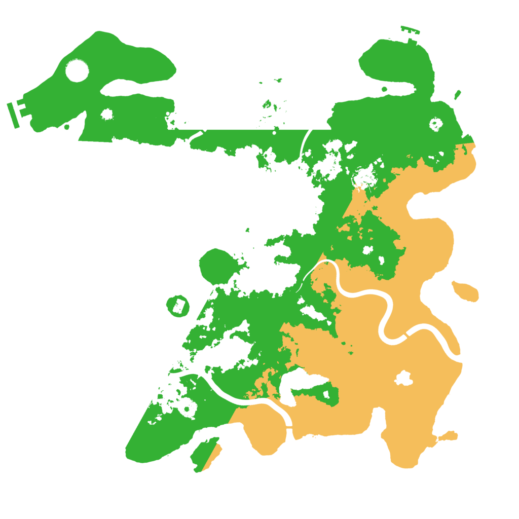 Biome Rust Map: Procedural Map, Size: 4000, Seed: 1415509577