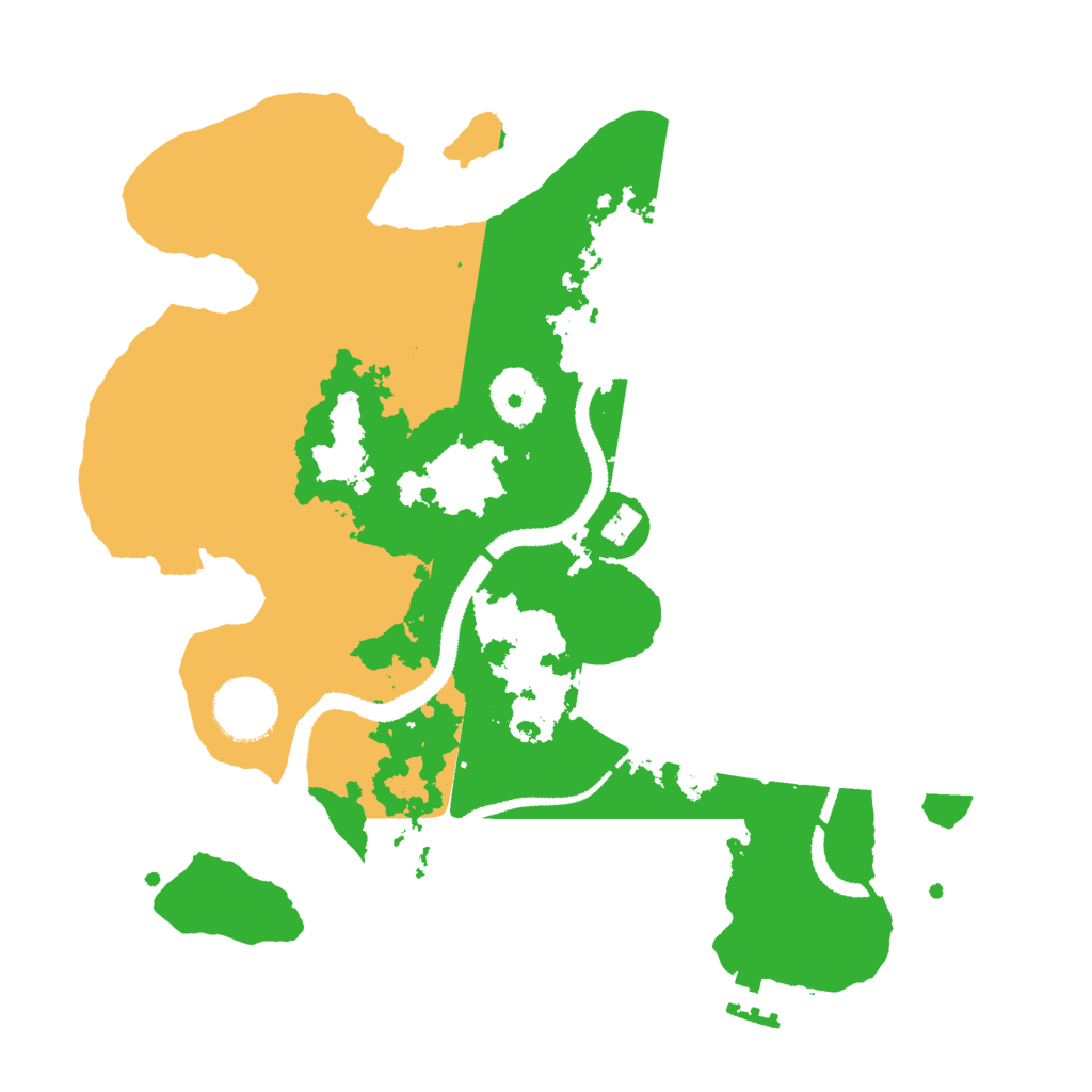 Biome Rust Map: Procedural Map, Size: 3000, Seed: 328341780