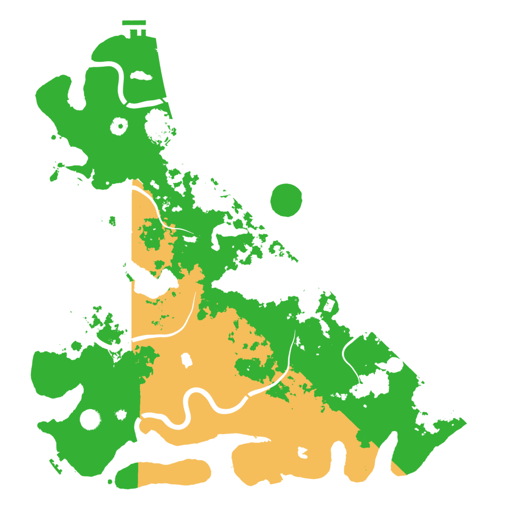 Biome Rust Map: Procedural Map, Size: 4500, Seed: 1382816783