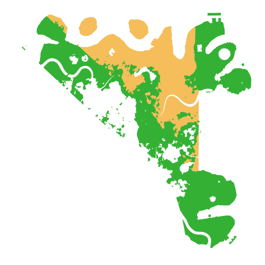 Biome Rust Map: Procedural Map, Size: 4000, Seed: 424437453