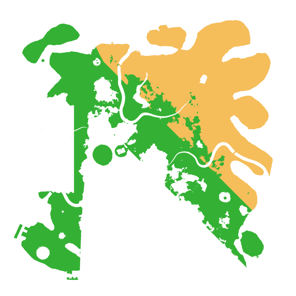 Biome Rust Map: Procedural Map, Size: 4000, Seed: 1803874040