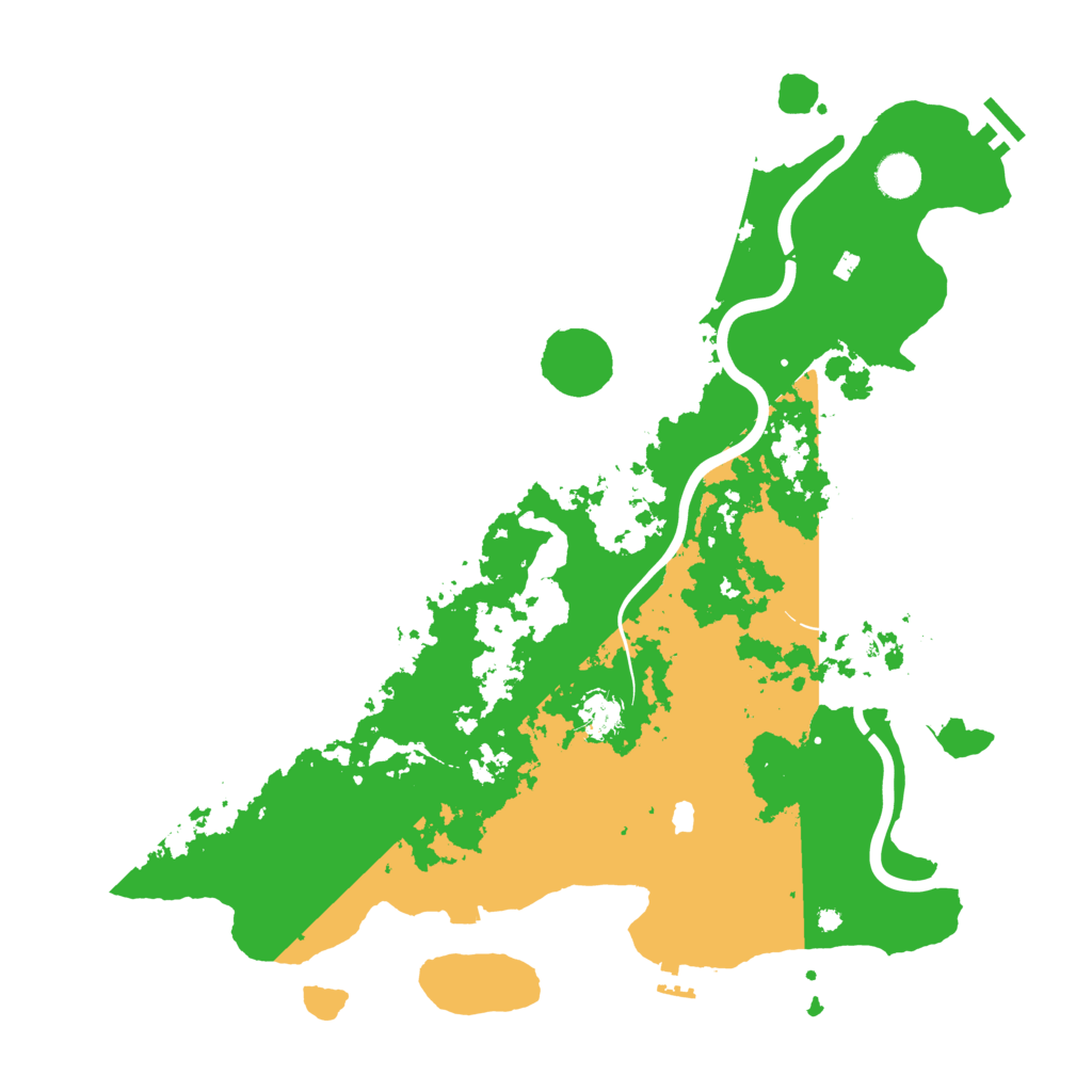 Biome Rust Map: Procedural Map, Size: 4250, Seed: 249589