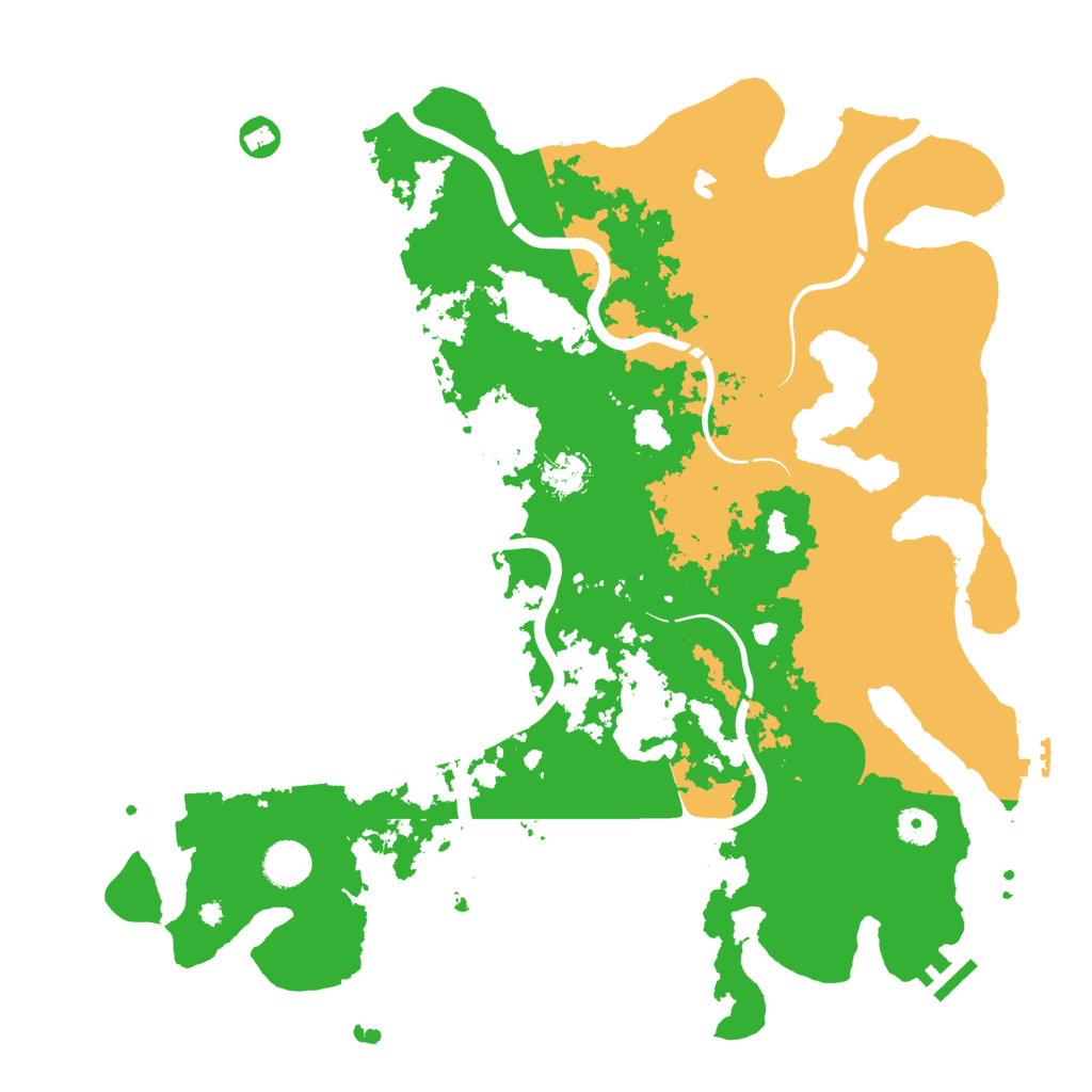 Biome Rust Map: Procedural Map, Size: 4250, Seed: 417289238