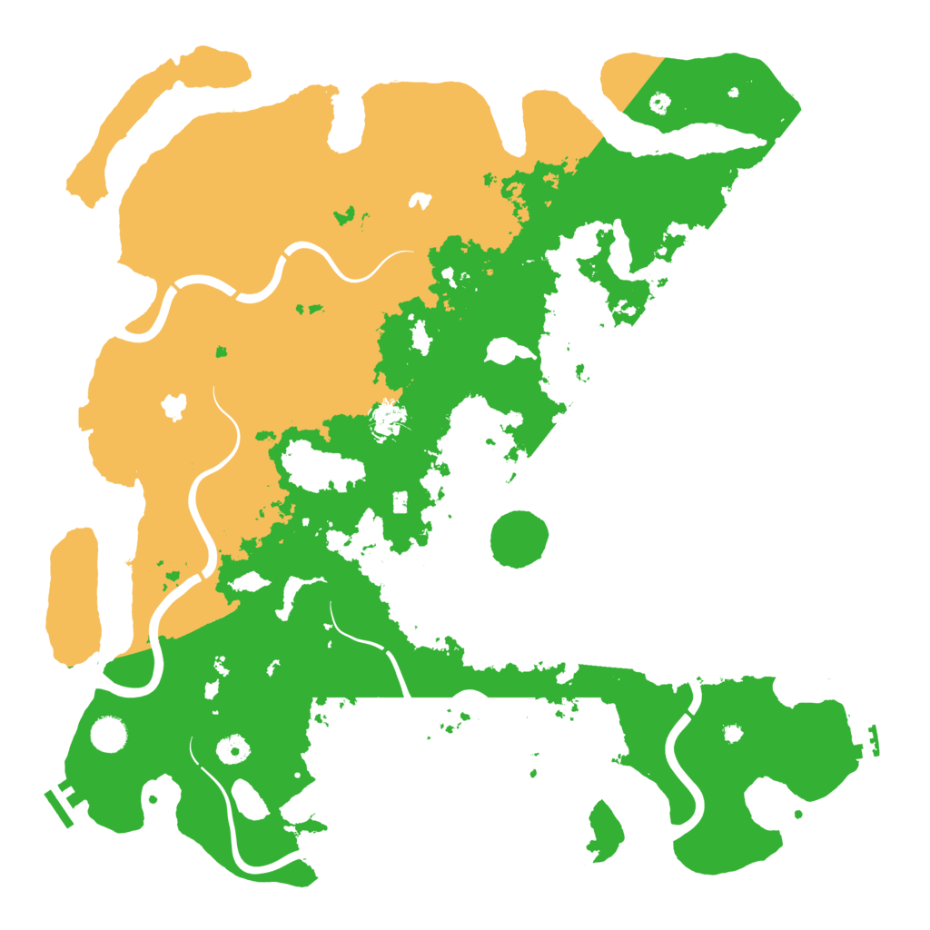 Biome Rust Map: Procedural Map, Size: 4500, Seed: 633866355