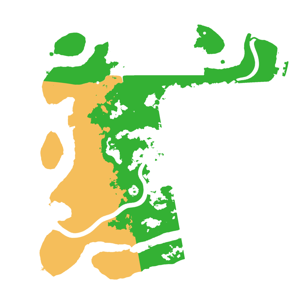 Biome Rust Map: Procedural Map, Size: 3000, Seed: 704007252