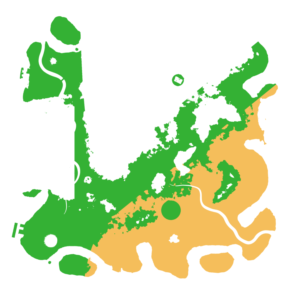 Biome Rust Map: Procedural Map, Size: 4050, Seed: 456251811