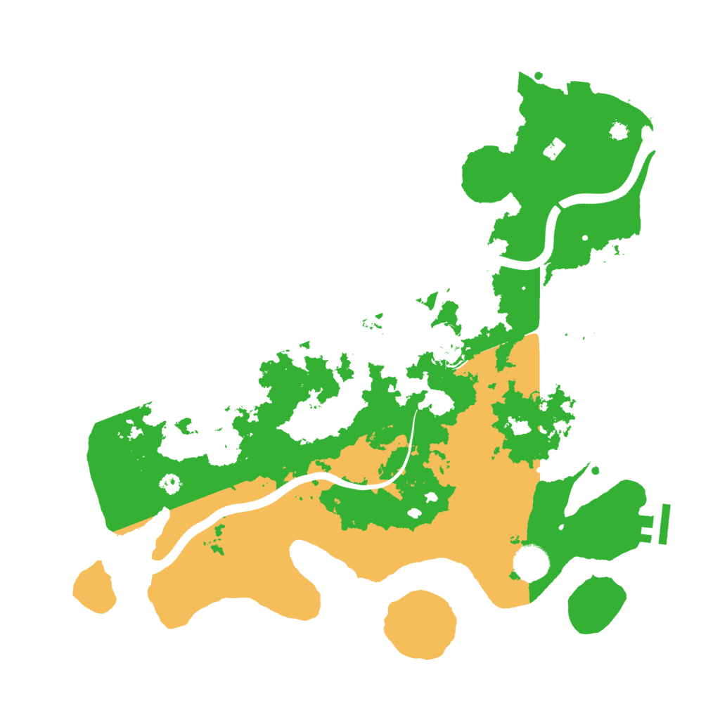 Biome Rust Map: Procedural Map, Size: 3600, Seed: 1719000272
