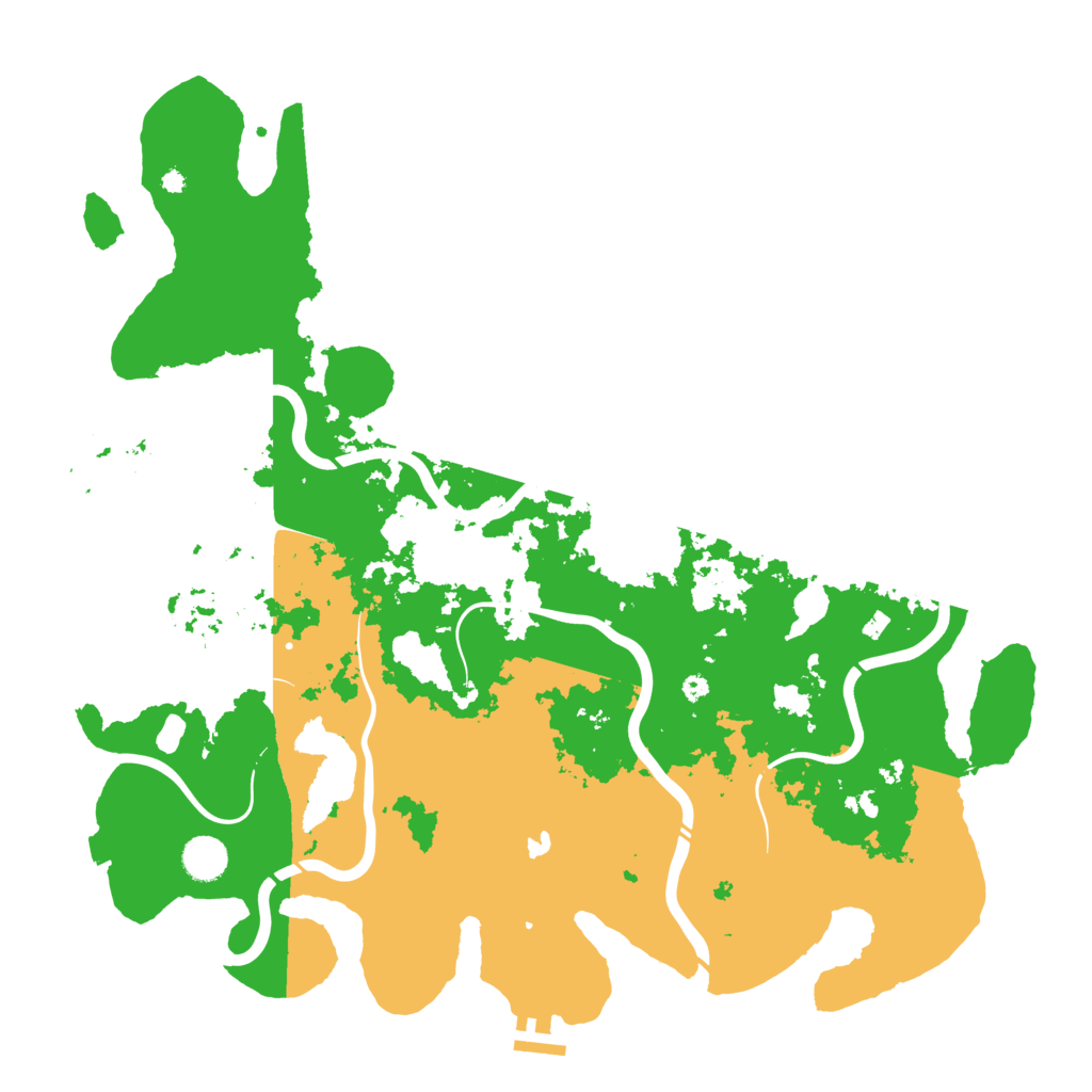 Biome Rust Map: Procedural Map, Size: 4250, Seed: 757775351