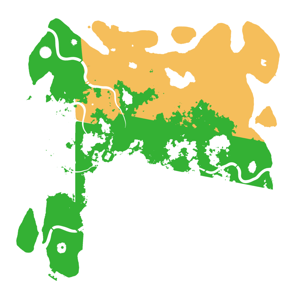 Biome Rust Map: Procedural Map, Size: 4500, Seed: 1472161474