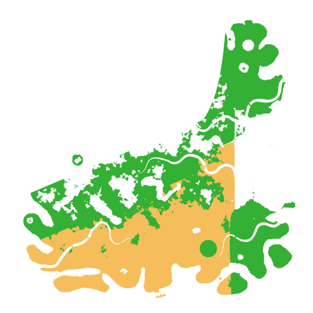 Biome Rust Map: Procedural Map, Size: 4800, Seed: 451056492