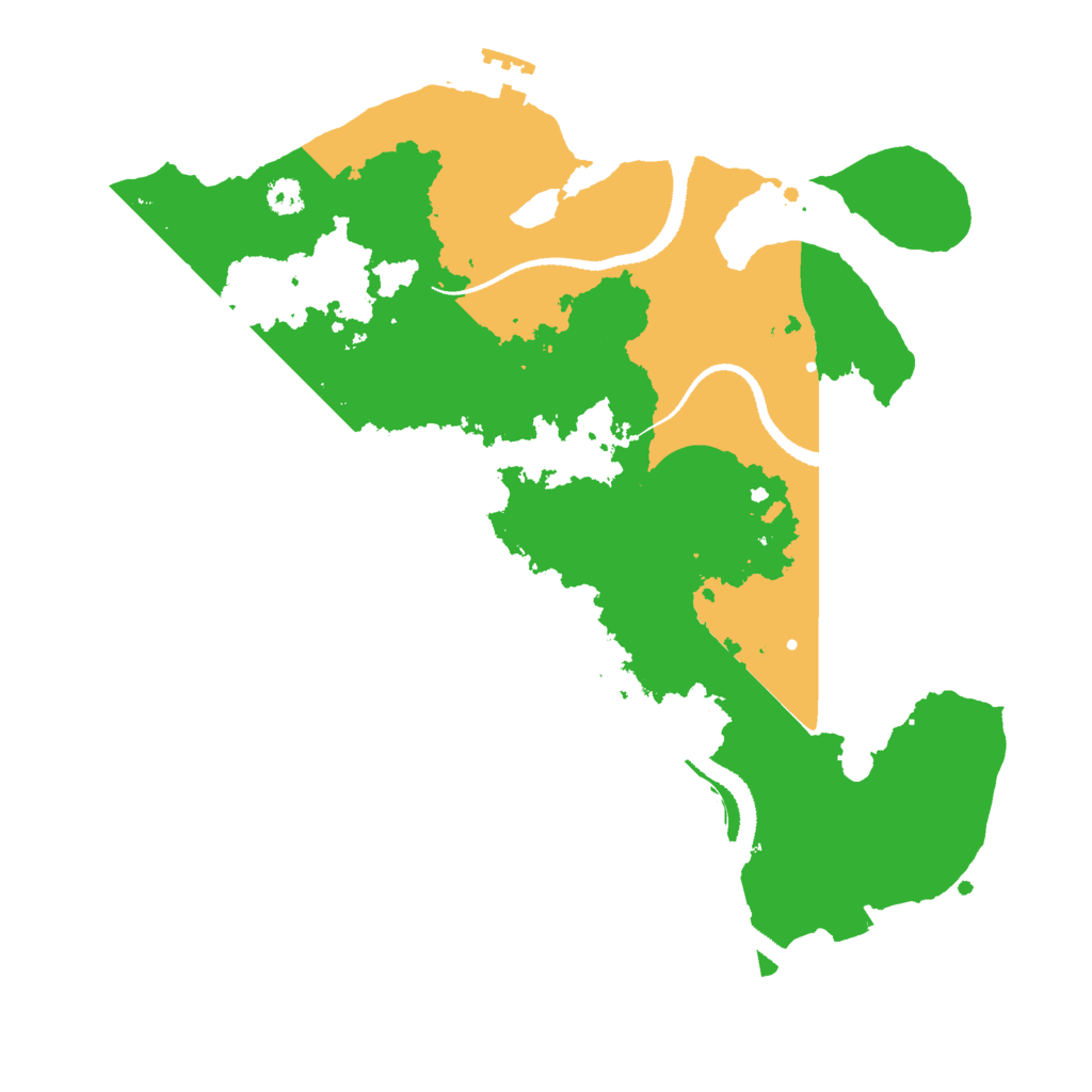 Biome Rust Map: Procedural Map, Size: 3000, Seed: 1812657636