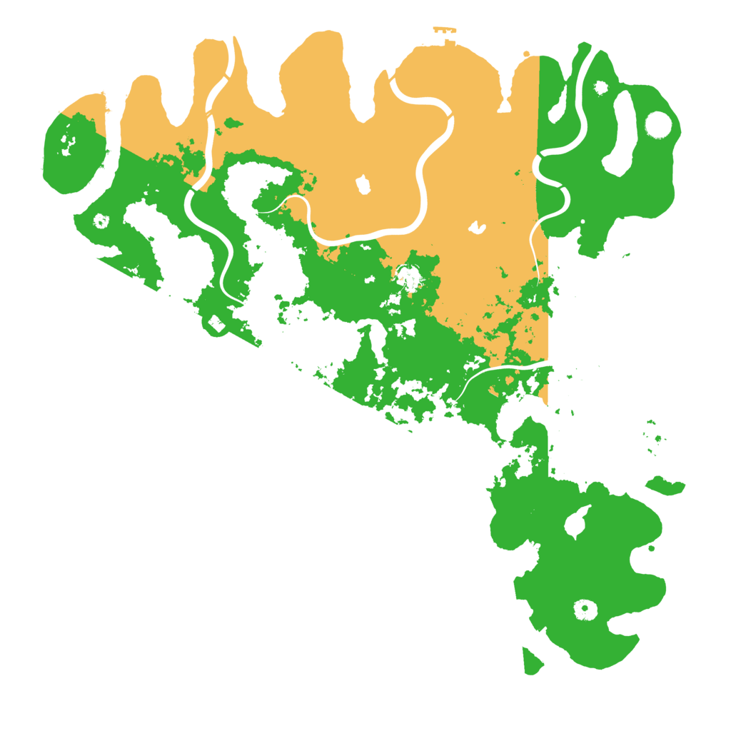 Biome Rust Map: Procedural Map, Size: 4800, Seed: 819538883