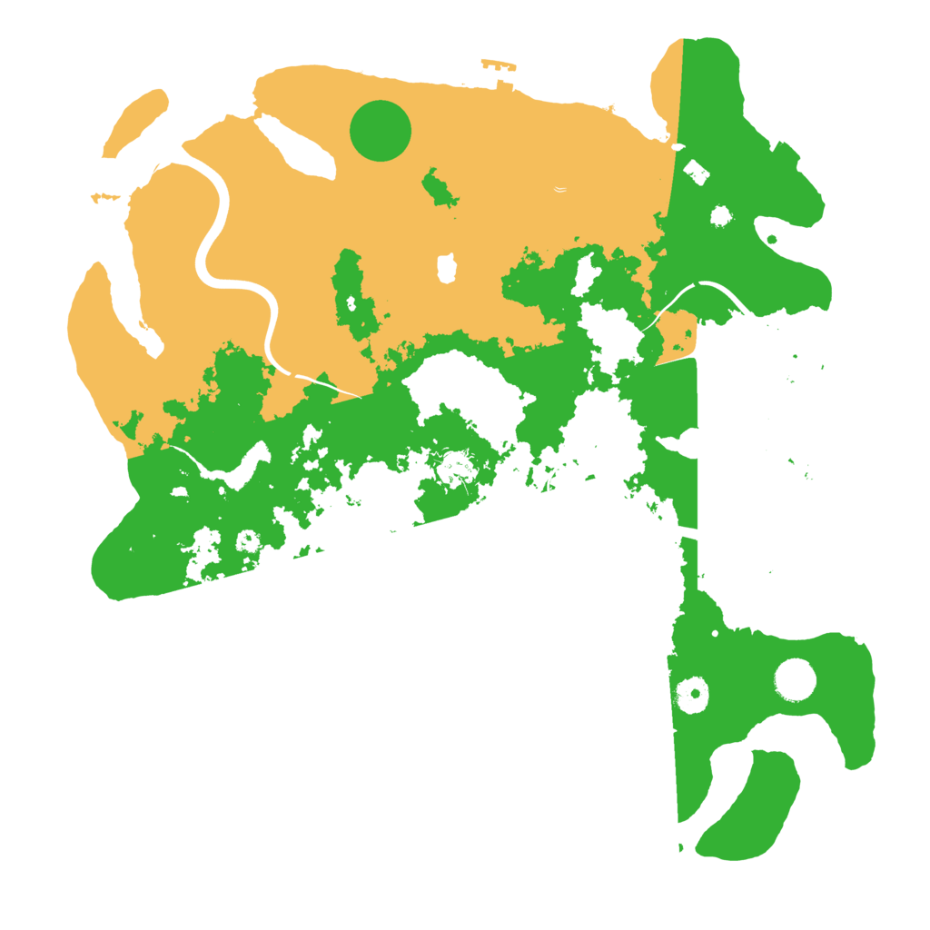 Biome Rust Map: Procedural Map, Size: 4000, Seed: 1854450021