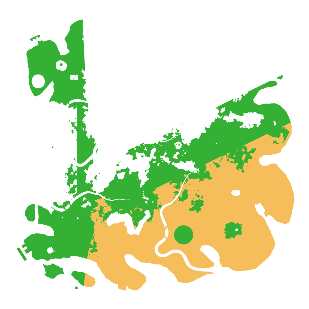 Biome Rust Map: Procedural Map, Size: 4300, Seed: 2143124099