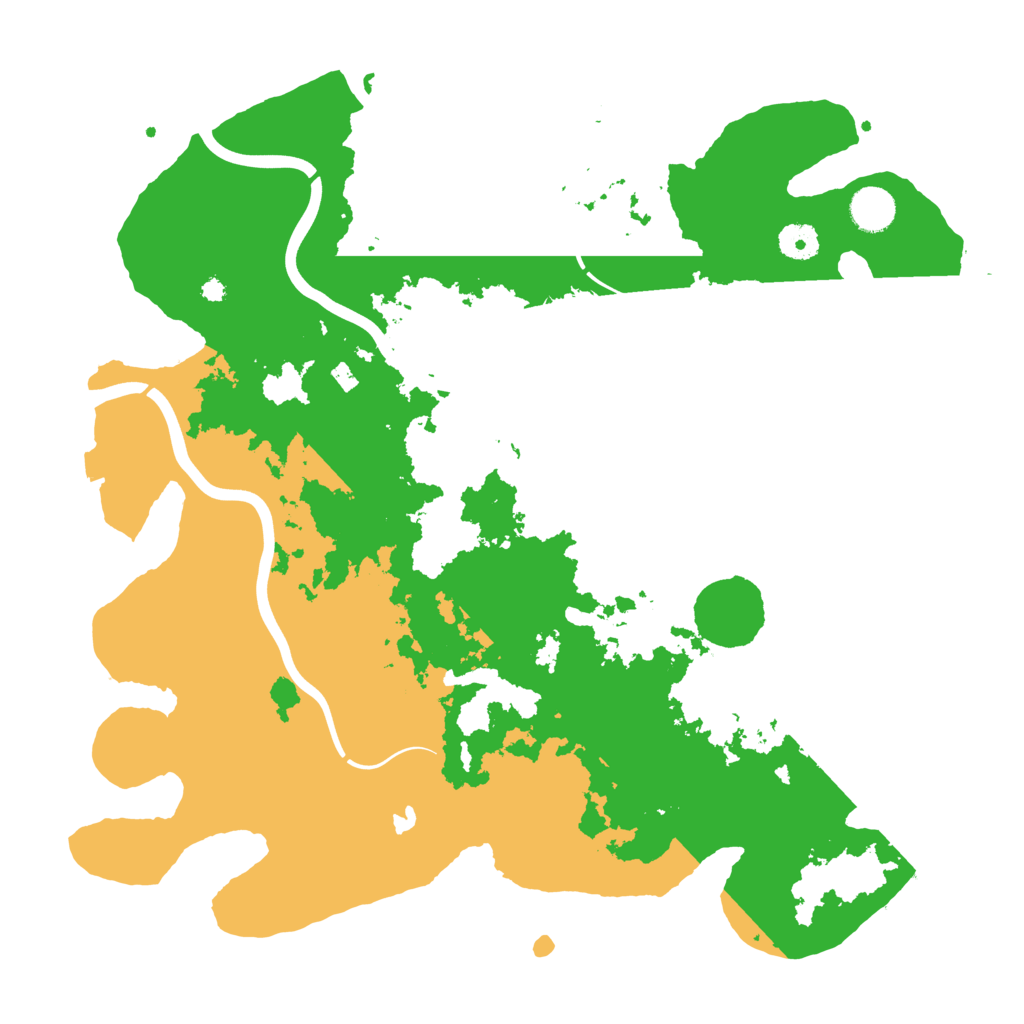 Biome Rust Map: Procedural Map, Size: 4000, Seed: 1746566076