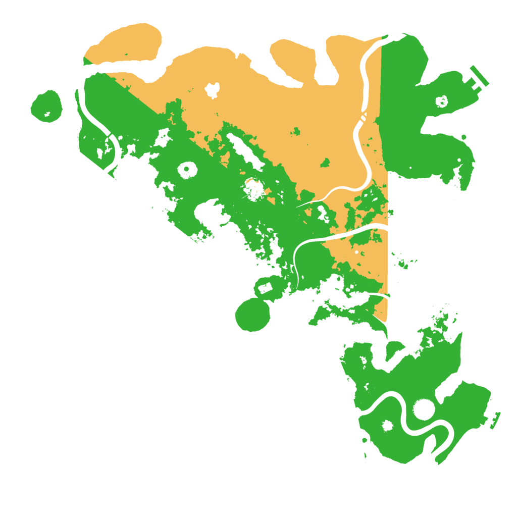 Biome Rust Map: Procedural Map, Size: 4250, Seed: 24075