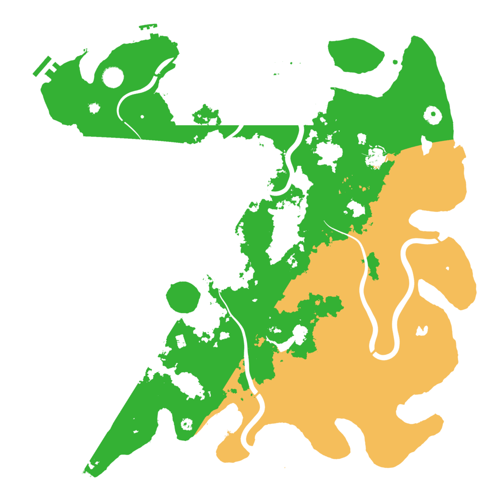 Biome Rust Map: Procedural Map, Size: 4200, Seed: 819019069