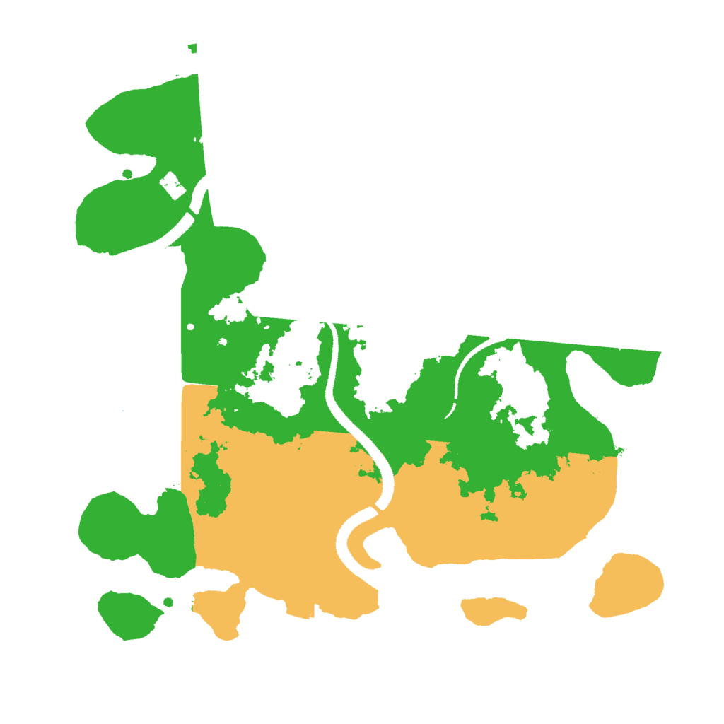 Biome Rust Map: Procedural Map, Size: 3000, Seed: 1148509669