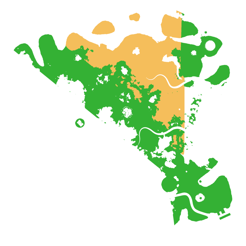 Biome Rust Map: Procedural Map, Size: 4250, Seed: 837356875