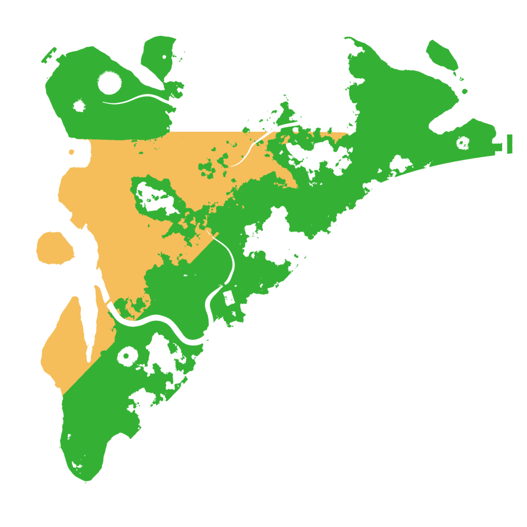 Biome Rust Map: Procedural Map, Size: 4000, Seed: 9199910